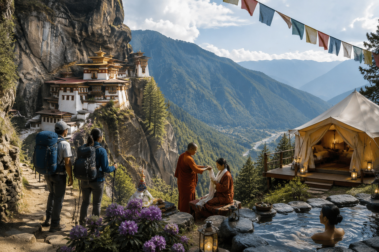 Bhutan Monastery